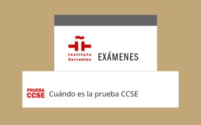 Fechas examenes prueba CCSE 2024