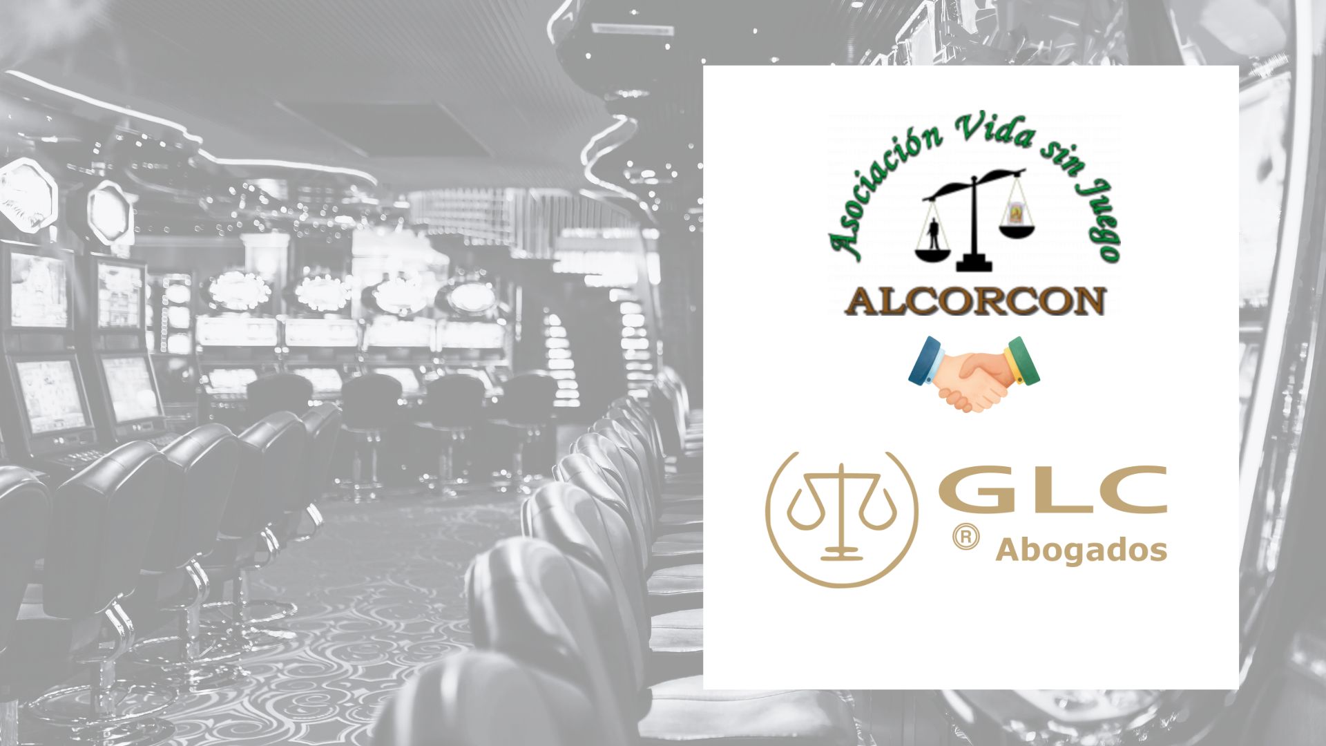 GlcAbogados colabora con la asociación Vida sin Juego de Alcorcón